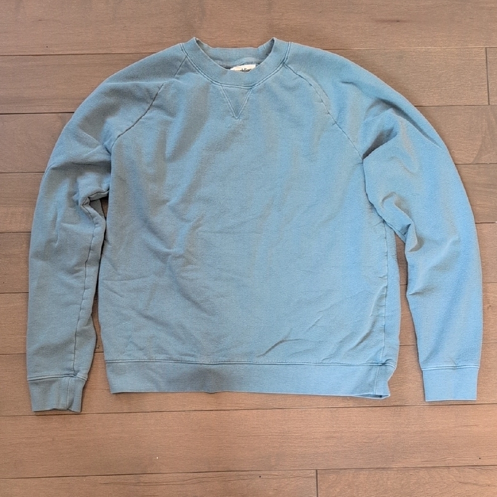 Brooklinen Women's M Willow Blue Sweatshirt